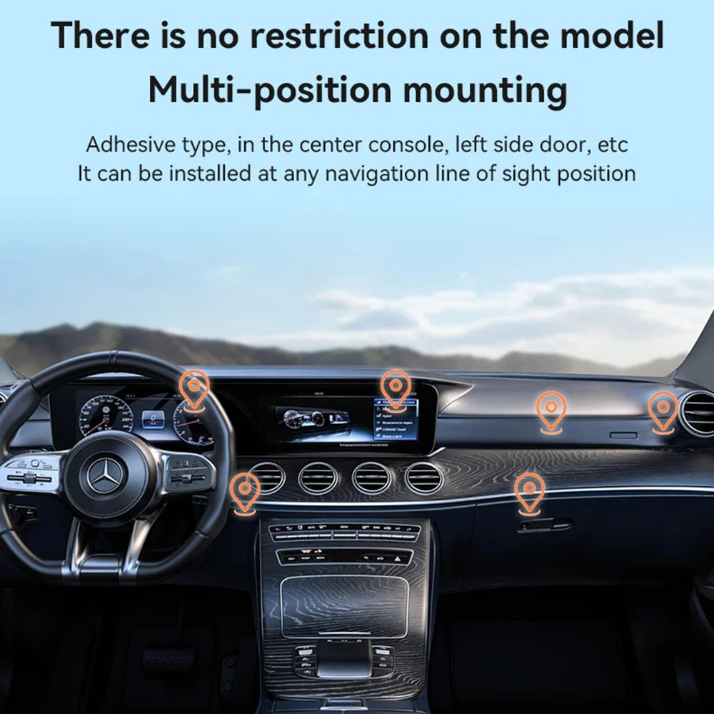 Yesido - Car Holder (C215) - Magnetic, for Dashboard, 360, Universal, Zinc Alloy - Black