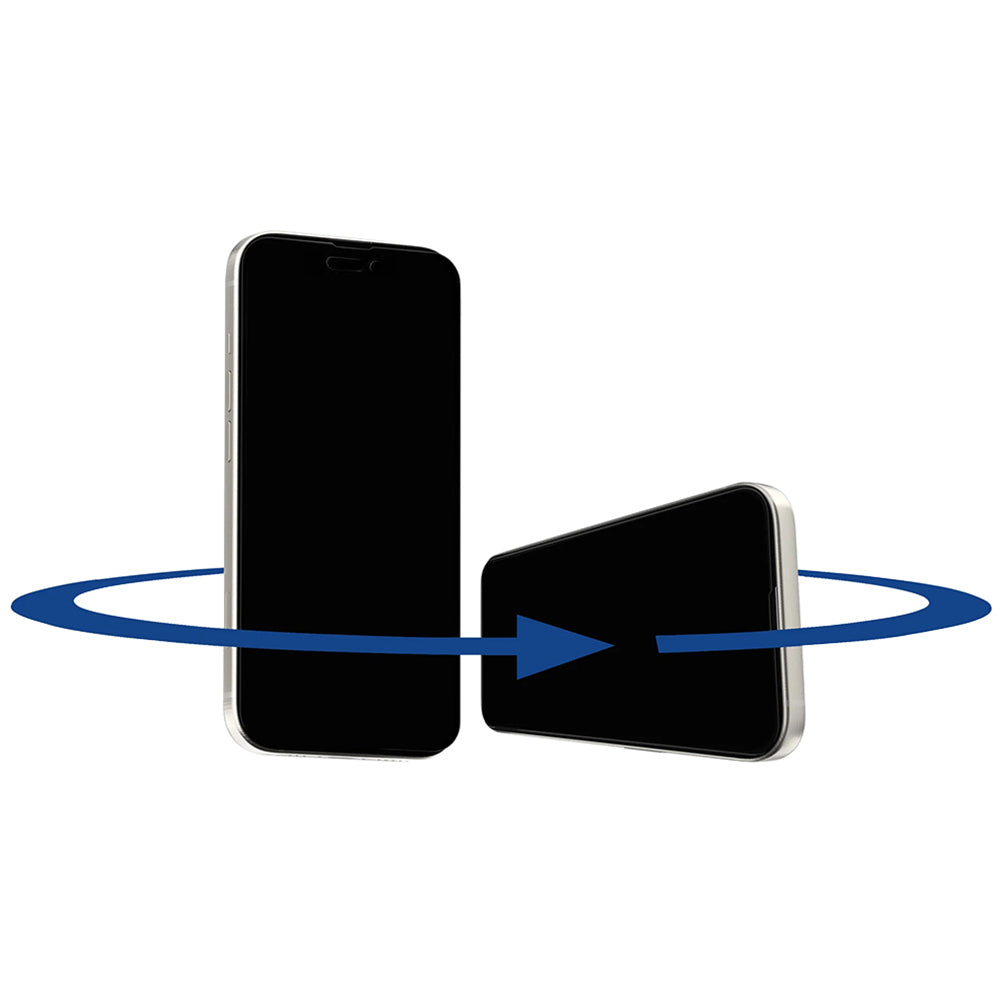 ANANK - 2.5D 1X Reinforced 360° Privacy Screen Protector - iPhone 16 - Black