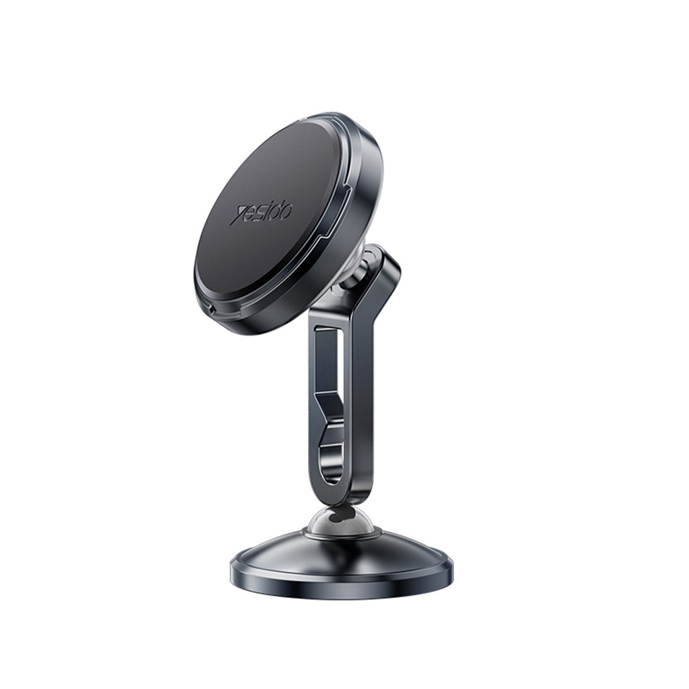 Yesido - Car Holder (C210) - Magnetic, for Dashboard, Dual Ball Head, Metal Design, Universal - Black