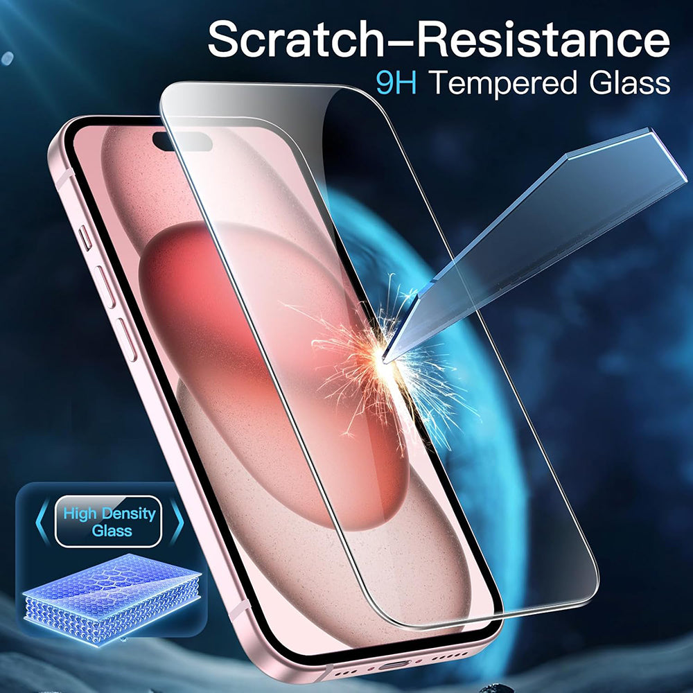 ANANK - 3D Curved Screen Protector (10 pack) - iPhone 15 - Clear