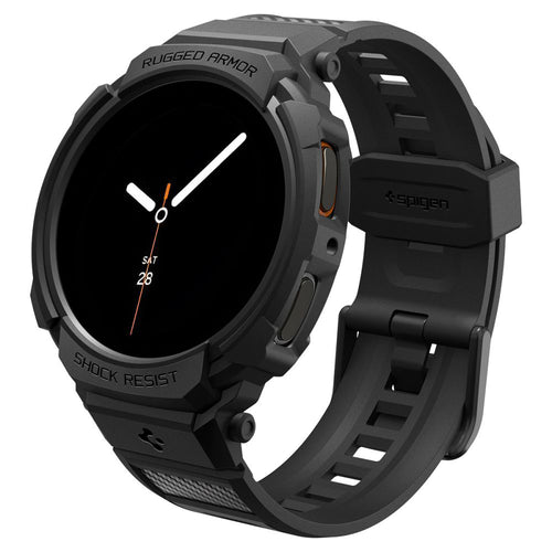 Spigen Accesoriu smartwatch Spigen Rugged Armor Pro (ACS10007) compatibil cu Samsung Galaxy Watch8 44mm, Negru