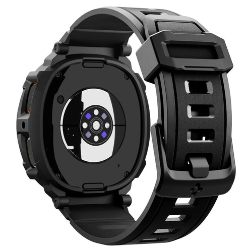 Spigen Accesoriu smartwatch Spigen Rugged Armor Pro (ACS10007) compatibil cu Samsung Galaxy Watch8 44mm, Negru – imagine