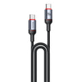 Yesido - Data Cable (CA185) - Type-C to Type-C, Fast Charging, 480Mbps, 240W, 48V/5A, E-Mark Chip, Nylon Braided, 1.2m -
