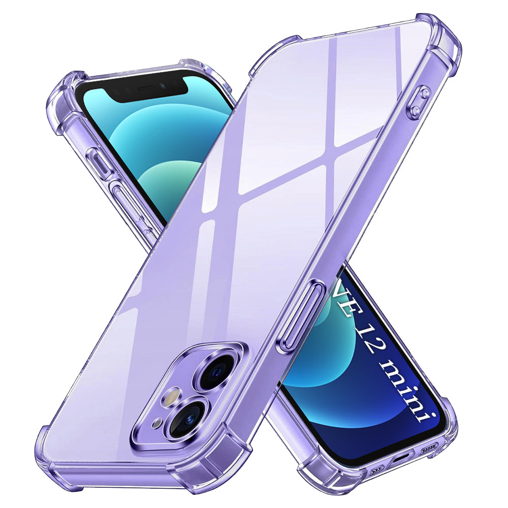 Techsuit - Shockproof Clear Silicone - iPhone 12 mini - Clear