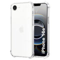 Techsuit - Shockproof Clear Silicone - iPhone 16e / iPhone 17e - Clear