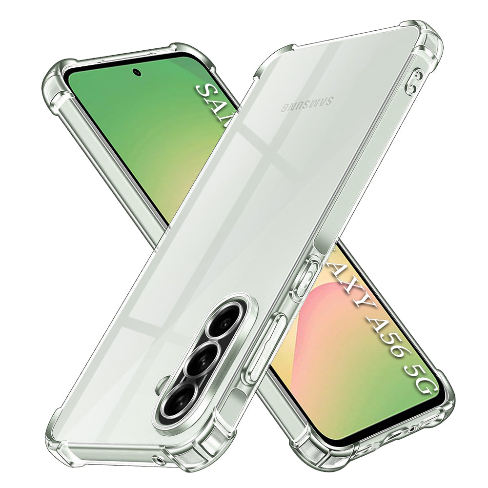 TechSuit Husa de protectie Techsuit Shockproof Clear Silicone compatibil cu Samsung Galaxy A56 5G, Transparent