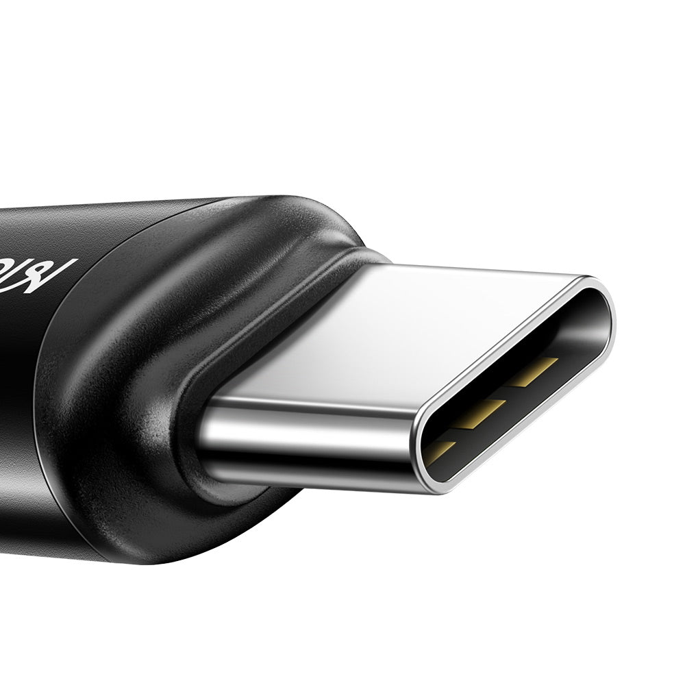 Mcdodo - OTG Adapter (OT-7700) - Lightning to Type-C, Aluminium Alloy, Charging & Data Sync, 3A - Black