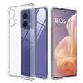 Techsuit - Shockproof Clear Silicone - Motorola Moto G85 - Clear