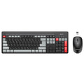 Tastatura Yesido (KB43), 2.4GHz, 104 Taste, Negru