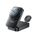 Yesido - Wireless Charging Station 3in1 (DS27) - for iPhone, Apple Watch, AirPods, Magnetic, Foldable, Holder, 15W - Bla