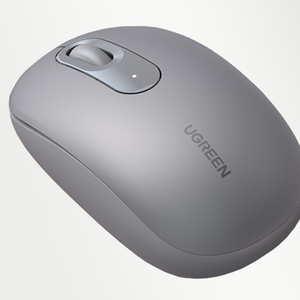 Ugreen - Wireless Mouse MU105 (90669) - 800/1200/1600/2400 DPI - Moonlight Gray