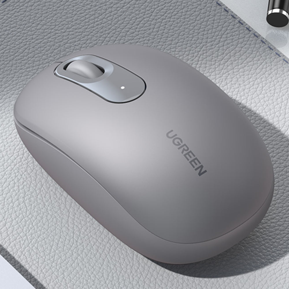 Ugreen - Wireless Mouse MU105 (90669) - 800/1200/1600/2400 DPI - Moonlight Gray
