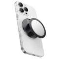 Mcdodo - 2in1 Foldable Magnetic Phone Stand (MR-7912) - with Built-in Makeup Mirror, Leather - Black