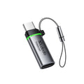 Mcdodo - Adapter Auto Power Off (OT-6010) - Lightning to Type-C, 60W, 3A, 480Mbps, Charging & Data Sync, with Lanyard - 