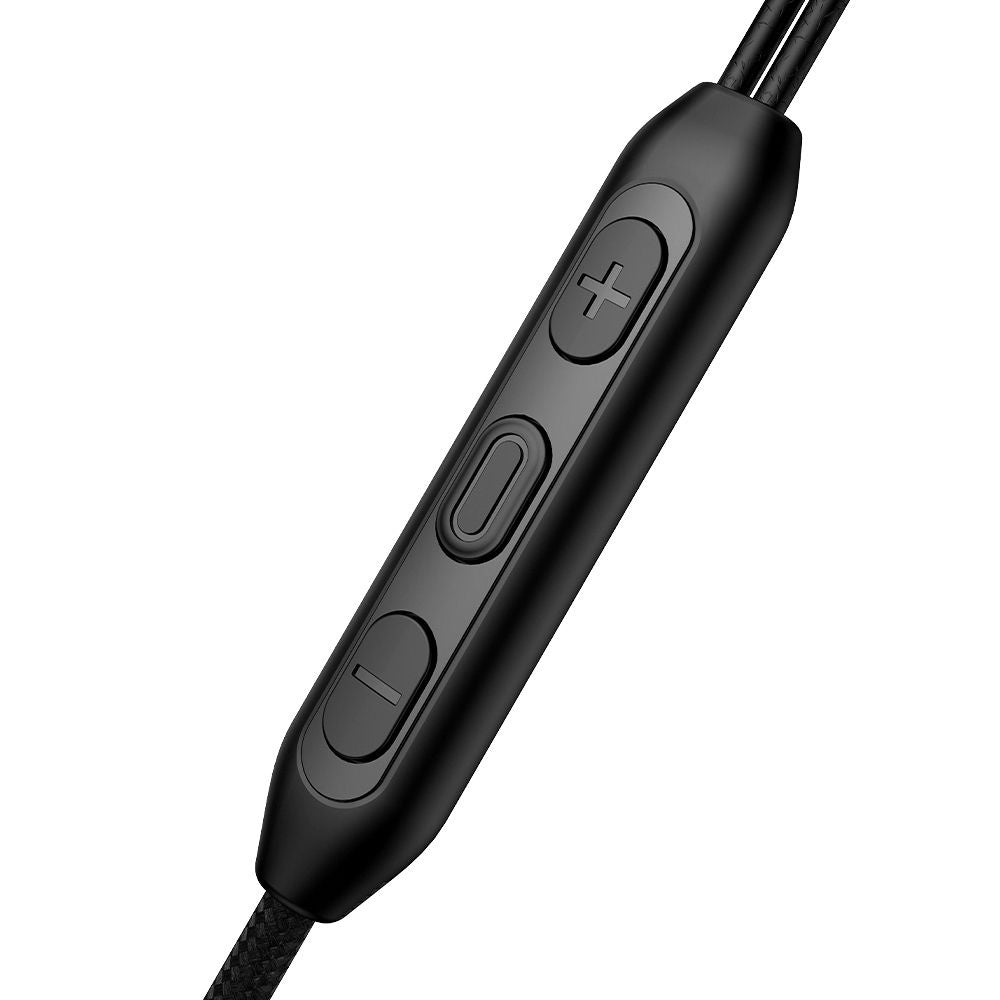 Mcdodo - Wired Earphones (HP-5830) - Type-C, RGB Lighting, Aluminium Alloy, Nylon, DAC, In-Ear Design, 1.2m - Black