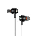 Mcdodo - Wired Earphones (HP-5830) - Type-C, RGB Lighting, Aluminium Alloy, Nylon, DAC, In-Ear Design, 1.2m - Black