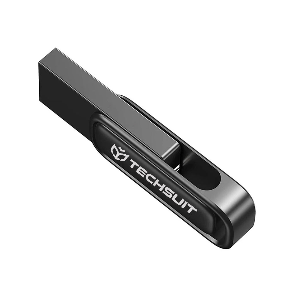 Stick de Memorie Techsuit THSM33 (THSM33132), 32GB, 80M/s, Gri