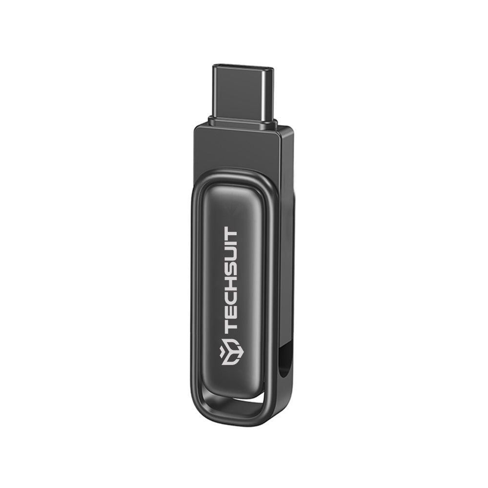 Stick Memorie Techsuit THSM34 (THSM34764), 64GB, USB 3.2, Gri