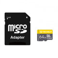Card de memorie Techsuit THCM11 (THCM11964), MicroSDHC, 64GB, Negru