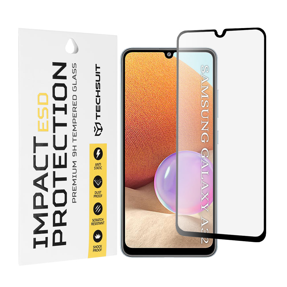 Techsuit - ESD Glass - Samsung Galaxy A32 4G - Black