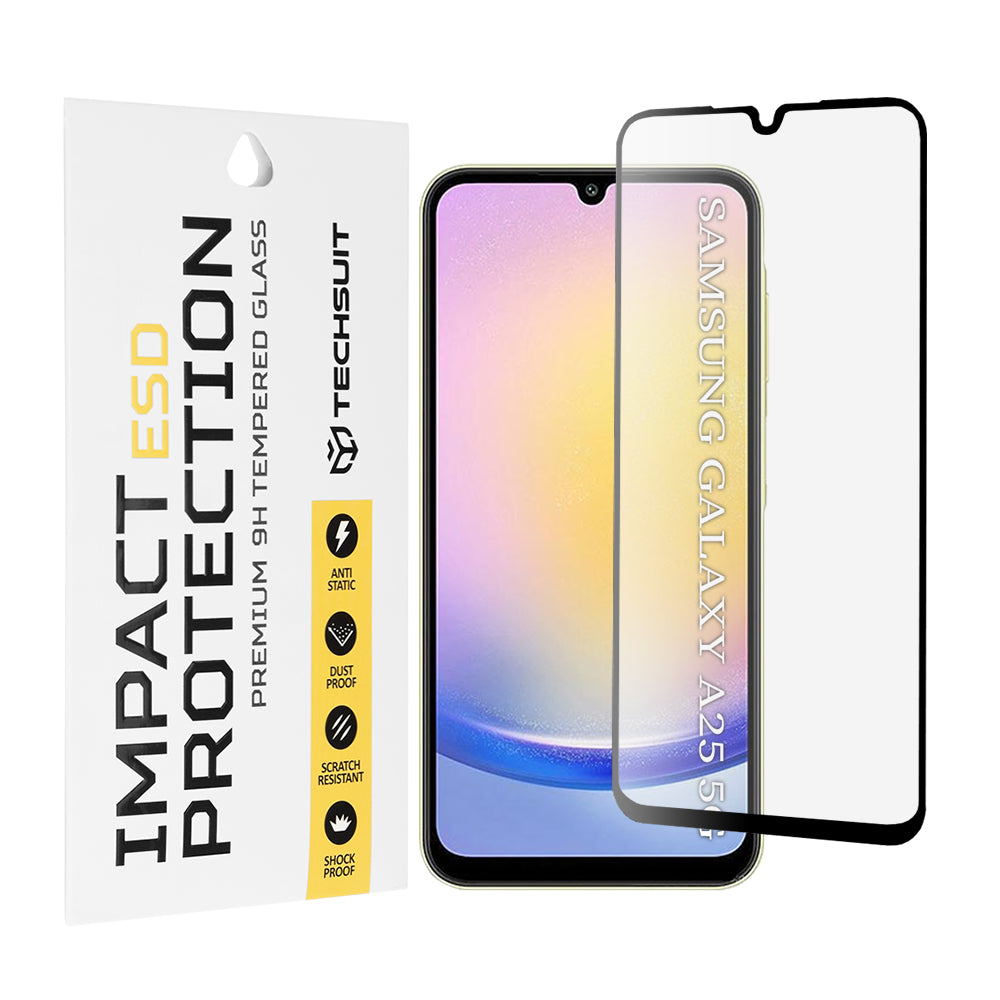 Techsuit - ESD Glass - Samsung Galaxy A25 5G - Black