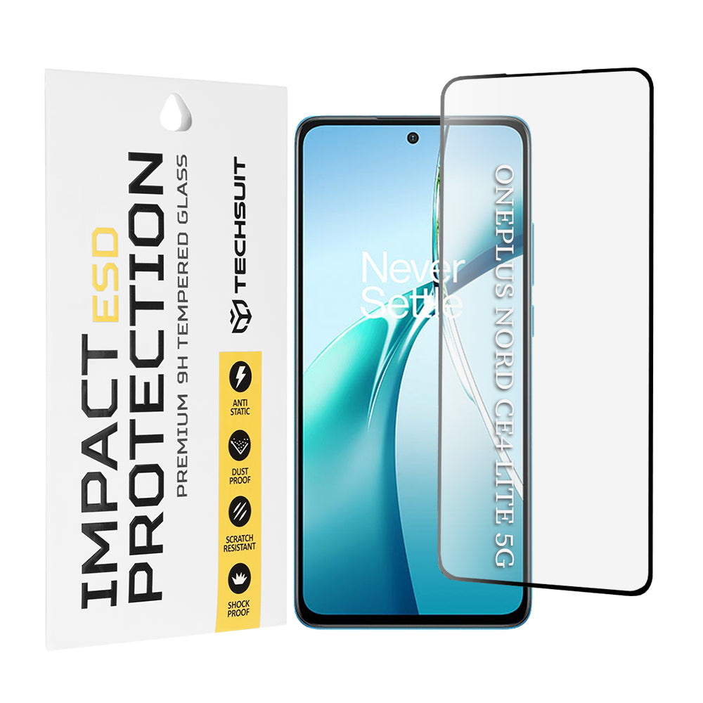 Techsuit - ESD Glass - OnePlus Nord CE4 Lite - Black