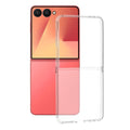 Techsuit - Clear Silicone - Samsung Galaxy Z Flip7 - Transparent
