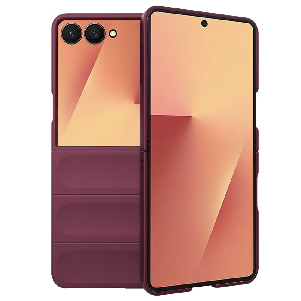 TechSuit Husa de protectie Techsuit Magic Shield compatibil cu Samsung Galaxy Z Flip7, Bordo