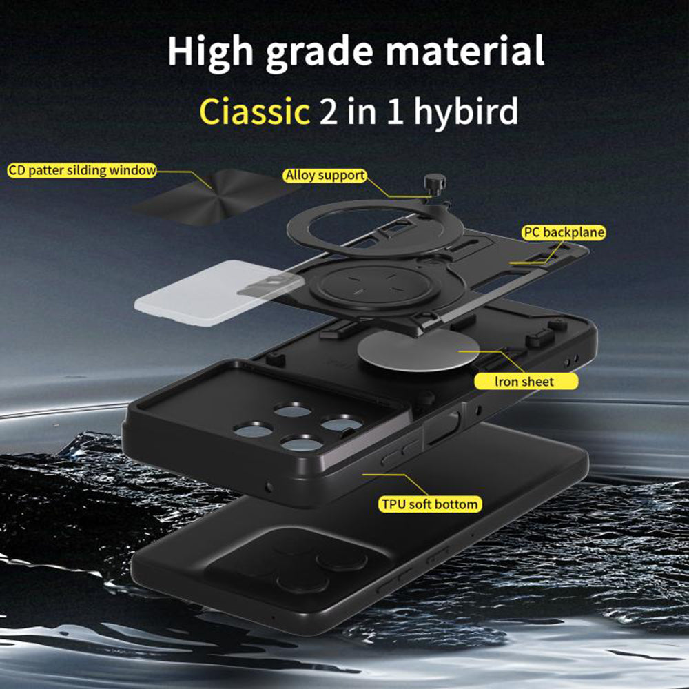 Techsuit - CamGuard Pro - Motorola Moto G56 - Black