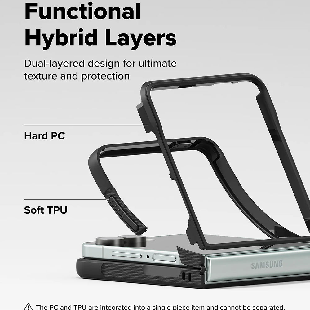 Ringke - Onyx - Samsung Galaxy Z Flip7 - Black