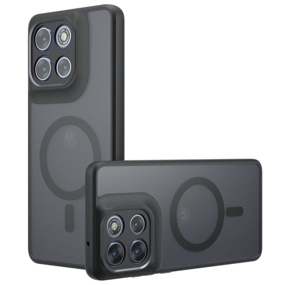 Techsuit - PureFrost MagSafe - Motorola Moto G86 / G86 Power - Frosted Black