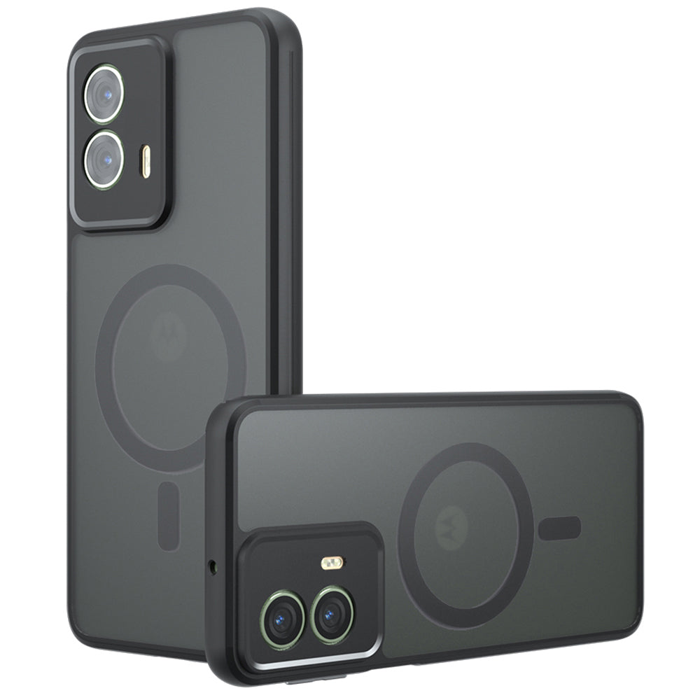 Techsuit - PureFrost MagSafe - Motorola Moto G85 - Frosted Black