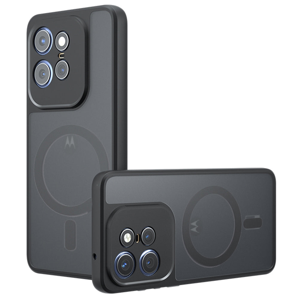 TechSuit Husa de protectie Techsuit PureFrost MagSafe compatibil cu Motorola Edge 50 Pro, Negru Mat