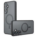 Techsuit - PureFrost MagSafe - Samsung Galaxy S25 Plus - Frosted Black
