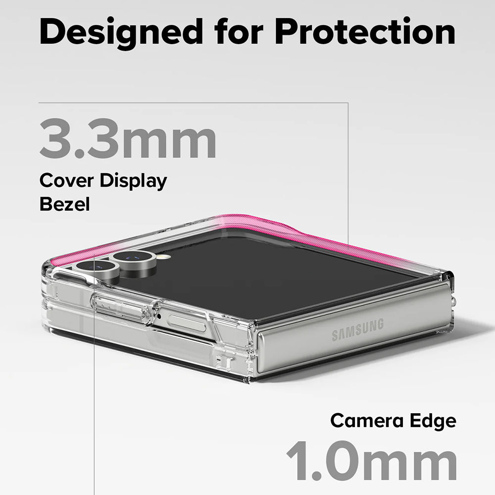 Ringke - Fusion MagSafe - Samsung Galaxy Z Flip7 - Clear