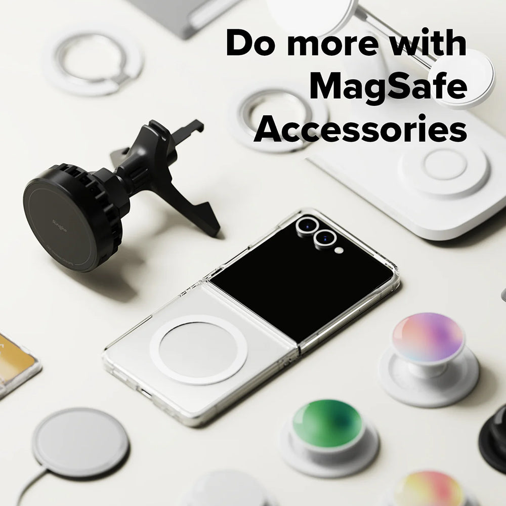 Ringke - Fusion MagSafe - Samsung Galaxy Z Flip7 - Clear