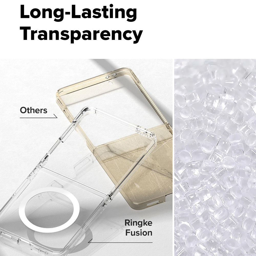 Ringke - Fusion MagSafe - Samsung Galaxy Z Flip7 - Clear