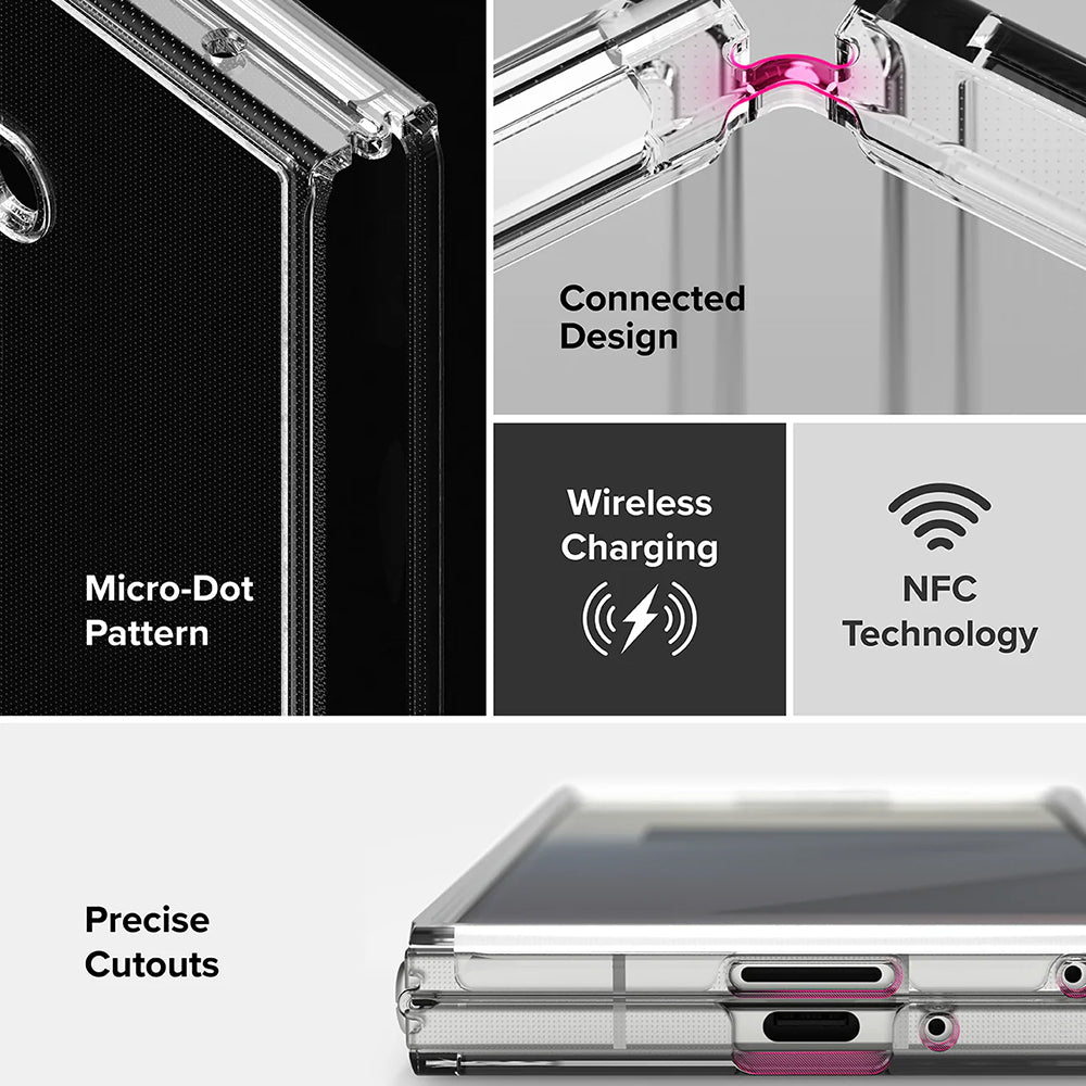 Ringke - Fusion - Samsung Galaxy Z Fold7 - Clear