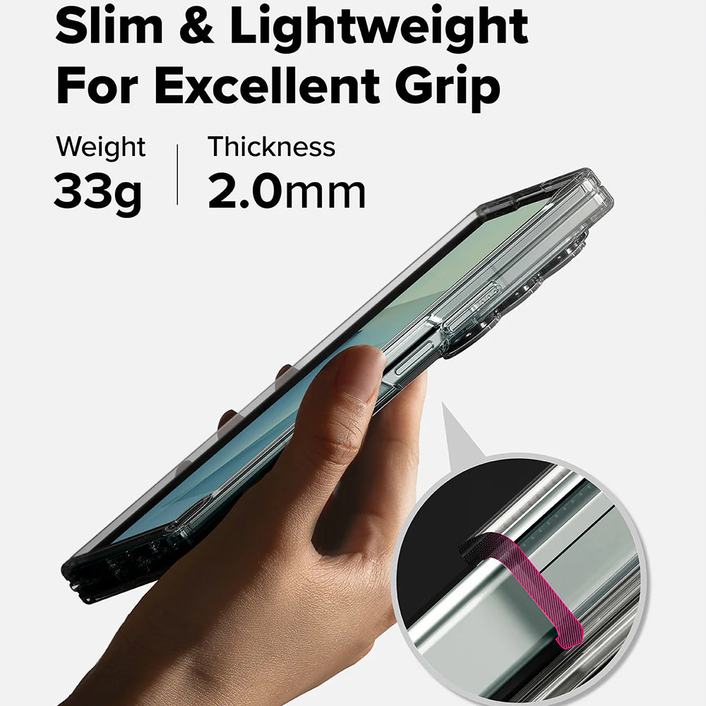 Ringke - Fusion - Samsung Galaxy Z Fold7 - Clear