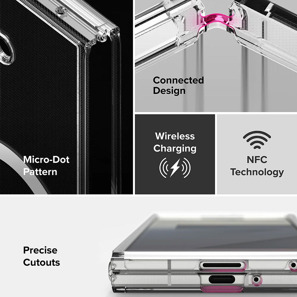 Ringke - Fusion MagSafe - Samsung Galaxy Z Fold7 - Clear