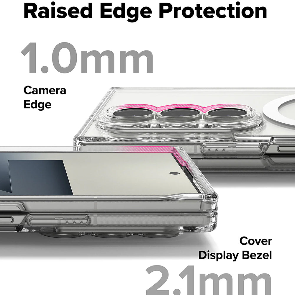 Ringke - Fusion MagSafe - Samsung Galaxy Z Fold7 - Clear