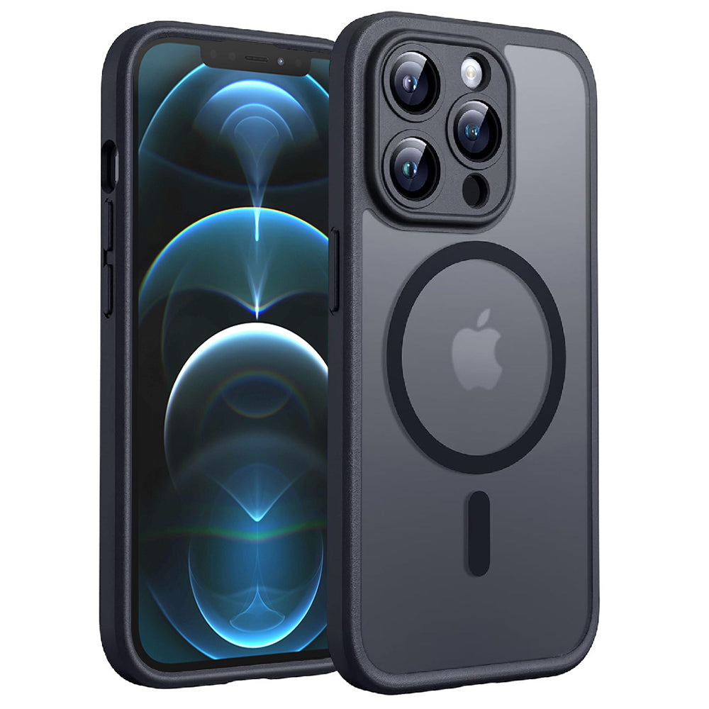 Techsuit - PureFrost MagSafe - iPhone 12 Pro Max - Frosted Black