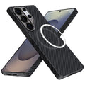 Techsuit - Aramid Fiber MagSafe - Samsung Galaxy S25 Ultra - Black