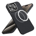 Techsuit - Aramid Fiber MagSafe - iPhone 15 Pro Max - Black