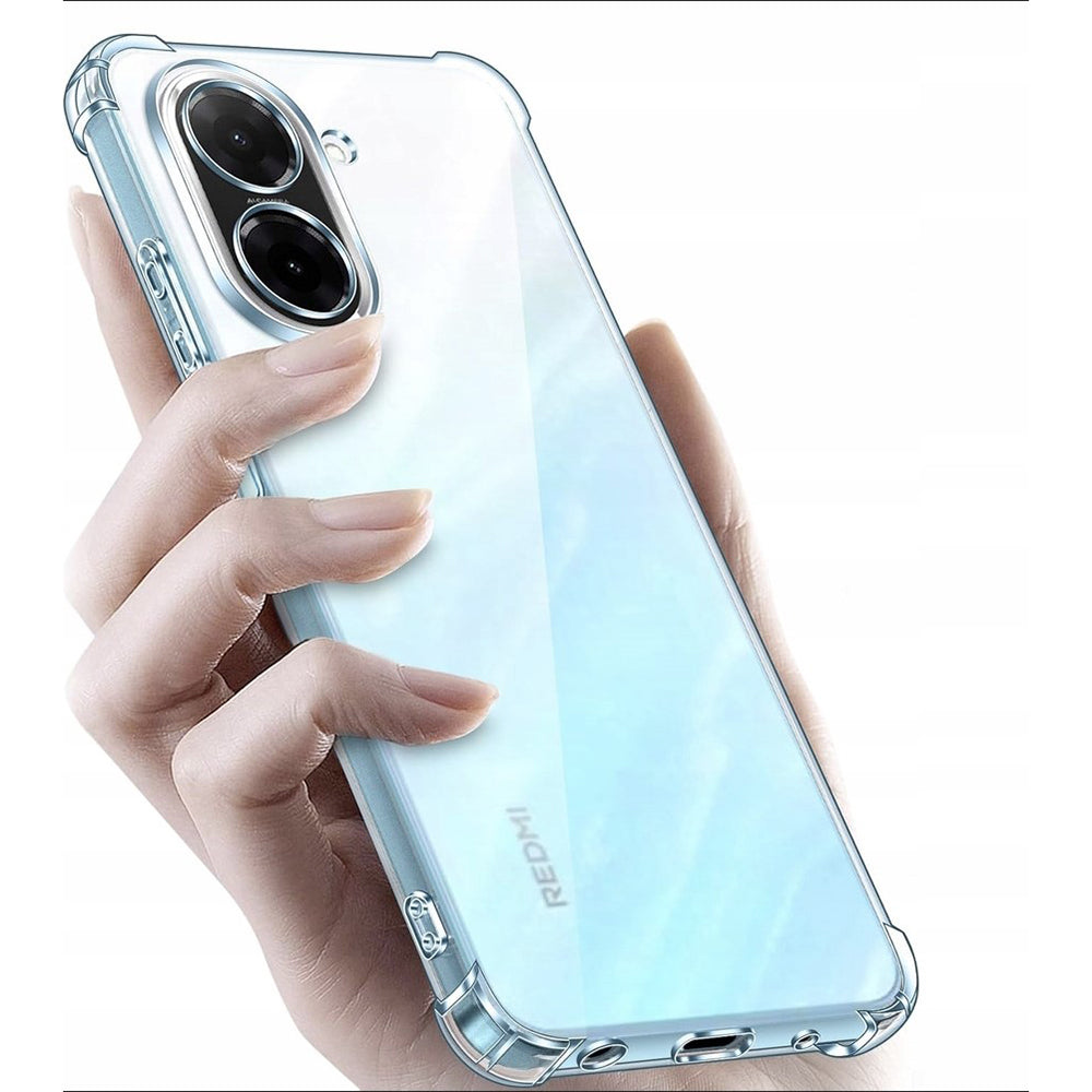 Techsuit - Shockproof Clear Silicone - Xiaomi Redmi A5 4G (Regional) - Clear