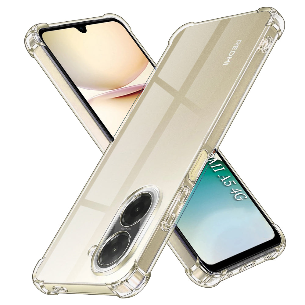 Techsuit - Shockproof Clear Silicone - Xiaomi Redmi A5 4G (Regional) - Clear