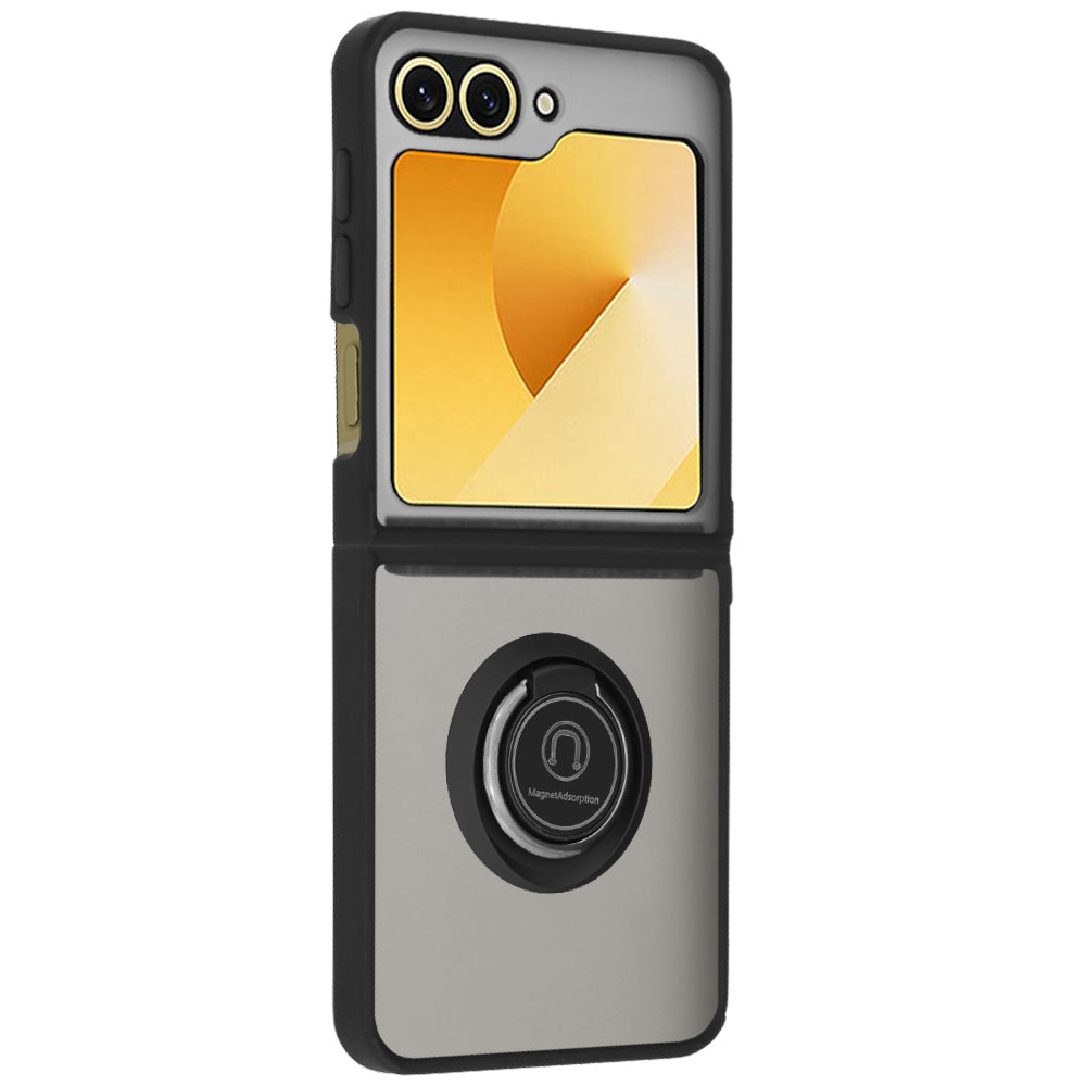 Techsuit - Glinth - Samsung Galaxy Z Flip6 / Flip7 FE - Black