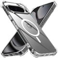 Techsuit - Shockproof Clear Silicone MagSafe - Google Pixel 10 Pro XL - Clear