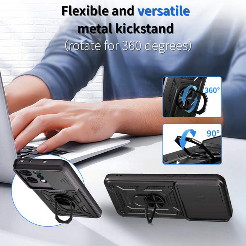 Techsuit - CamShield Series - Oppo Reno14 F / Reno14 FS 5G - Black