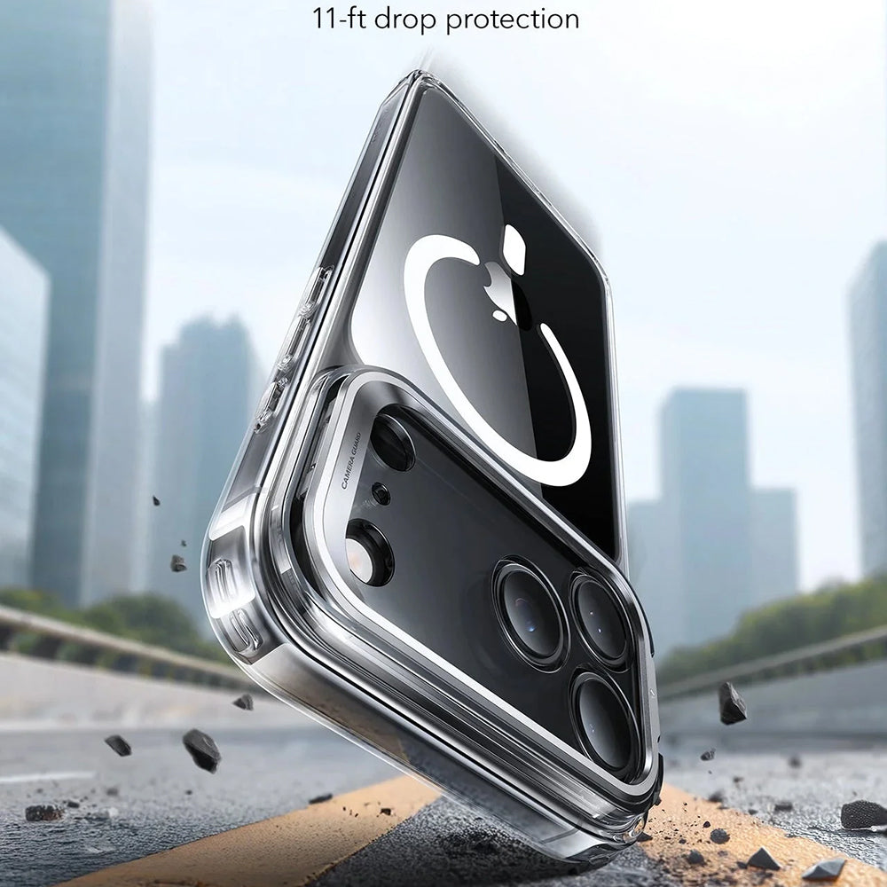 ESR - Classic Hybrid HaloLock Kickstand - iPhone 17 Pro - Clear